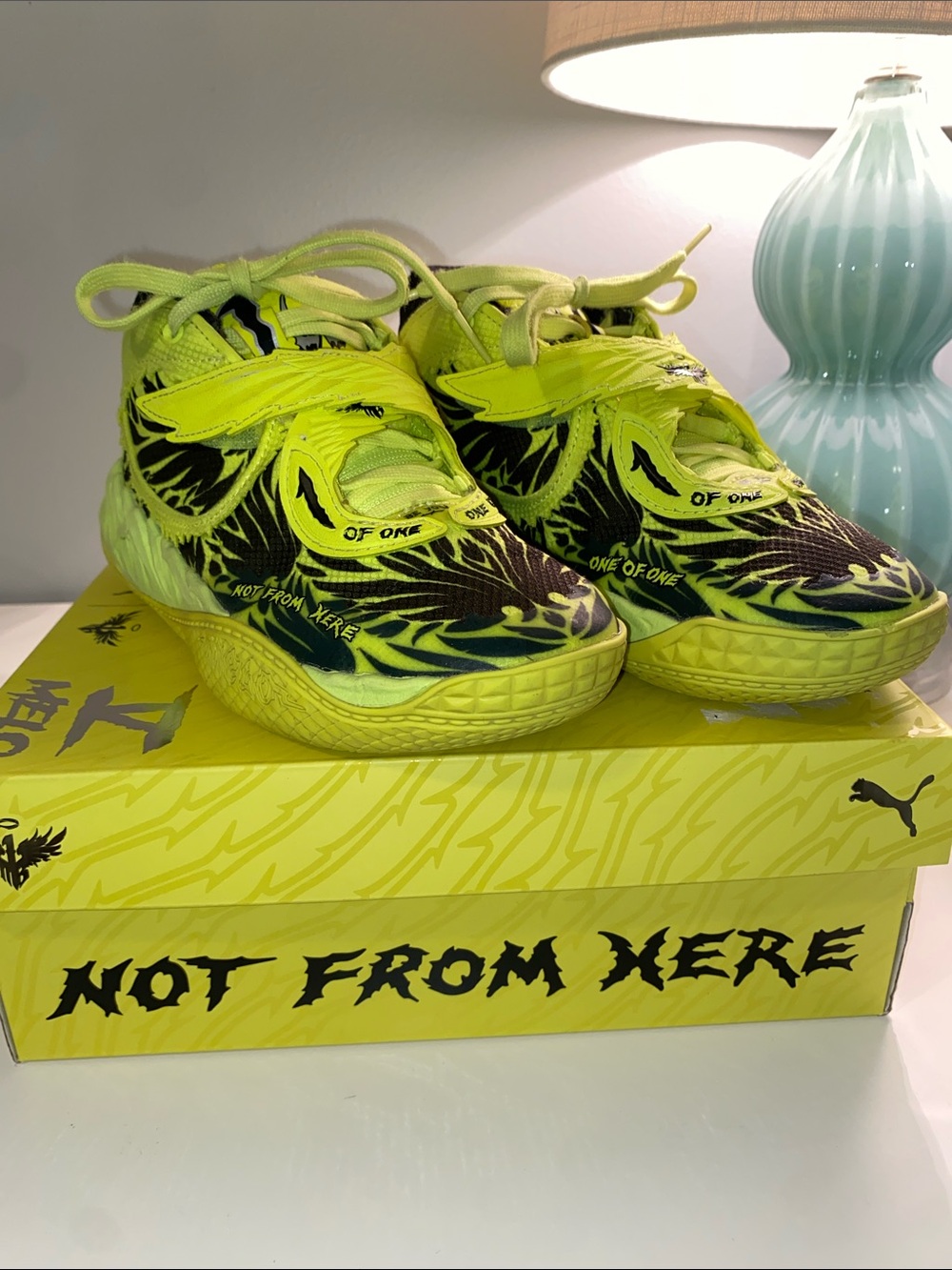 Puma MB.05 Voltage Jr yellow size US 4 / EU 35.5 Junior